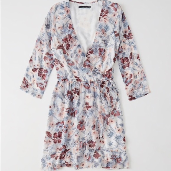 Abercrombie & Fitch Floral Ruffely Dress - Picture 2 of 8